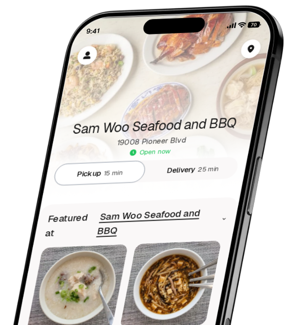 Sam Woo Seafood and BBQ app preview