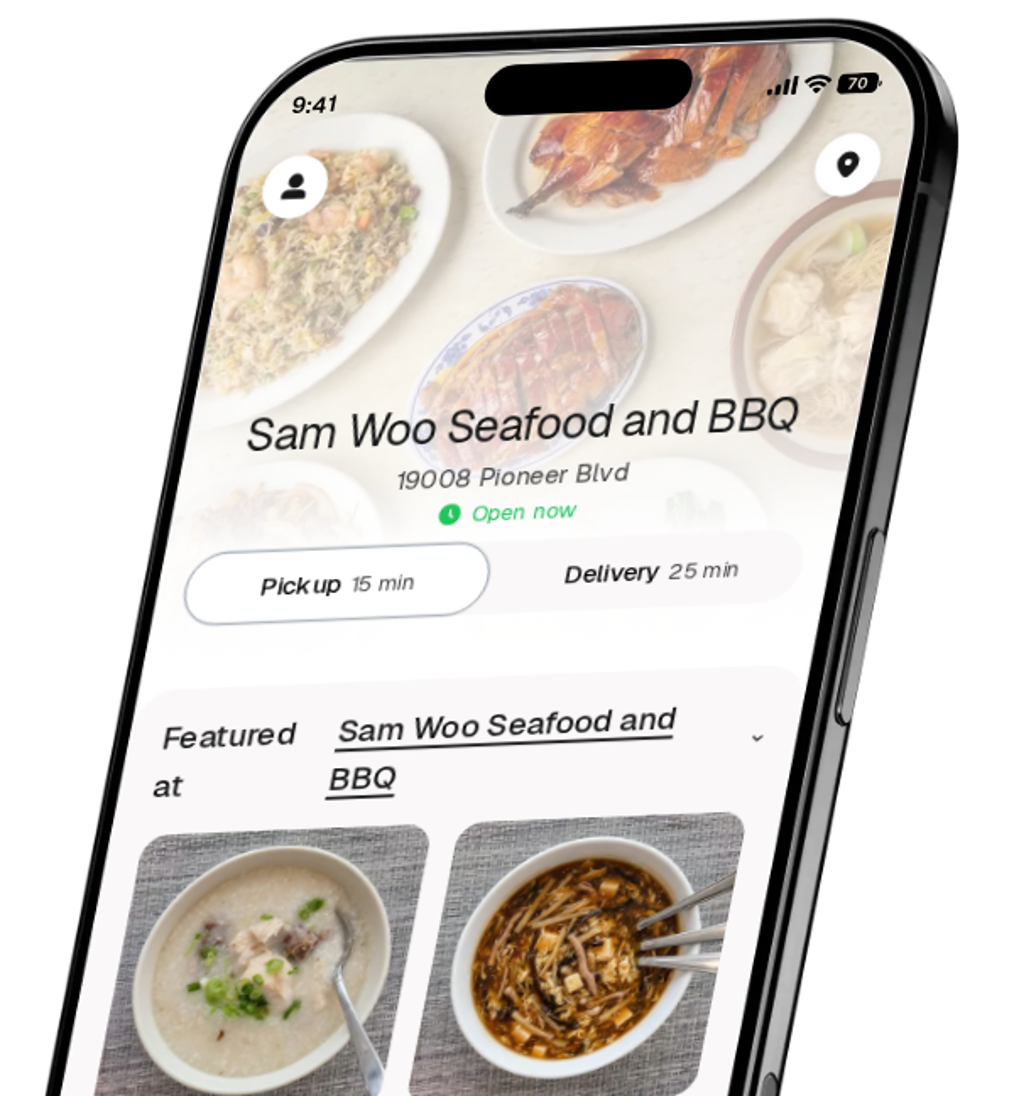 Sam Woo Seafood and BBQ app preview