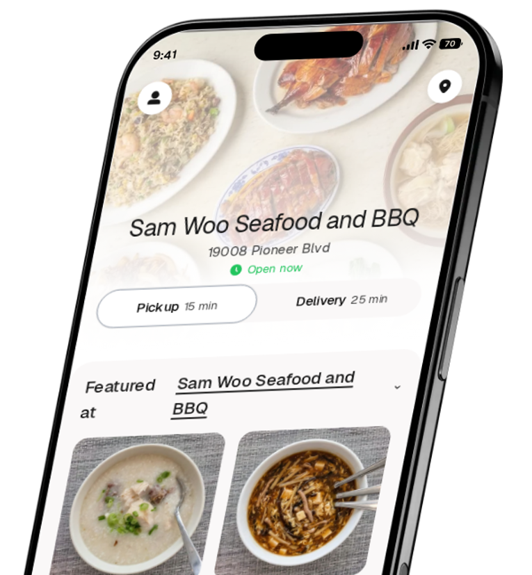 Sam Woo Seafood and BBQ app preview