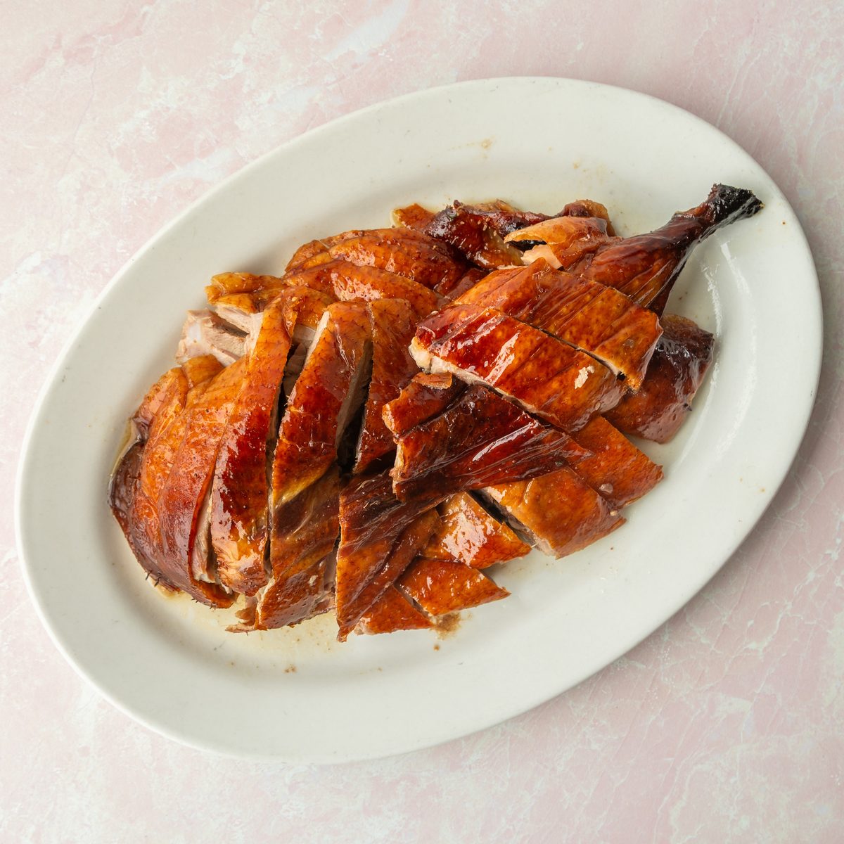 Roasted Duck, Char Siu, Roasted Pork and Soy Sauce Chicken