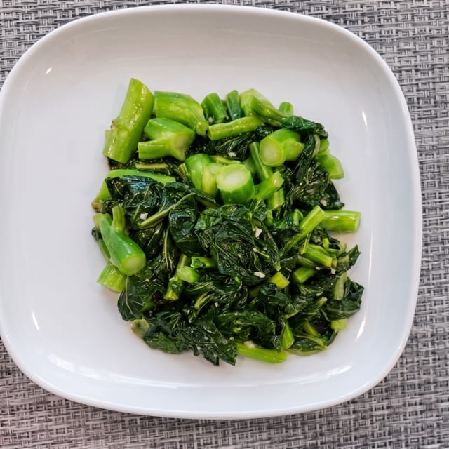 Sauteed Chinese Broccoli / 清炒芥蘭.