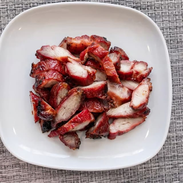 Barbecued Pork Spare Ribs / 燒排骨.
