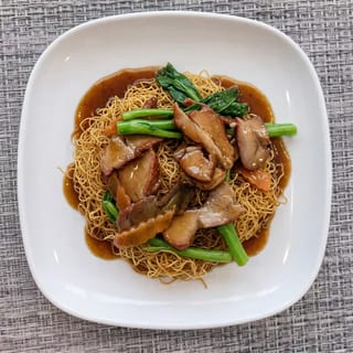 BBQ Pork Chow Mein / 叉燒炒麵