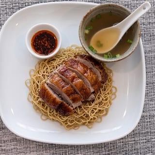 Roast Duck Lo Mein / 燒鴨撈麵