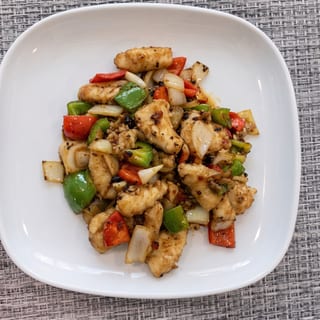 Fish Fillet with Black Bean Sauce / 豉椒班片
