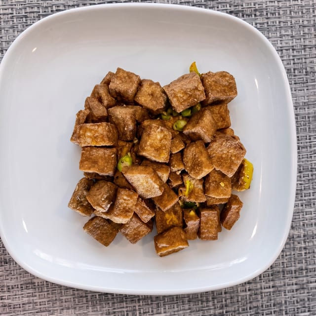Fried Tofu with Spicy Salt / 椒鹽豆腐.