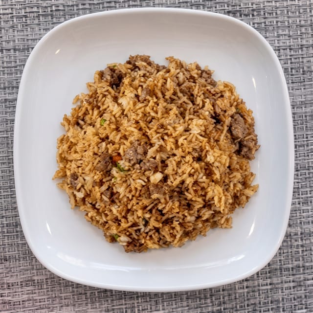 Minced Beef Fried Rice / 免治牛肉炒飯.