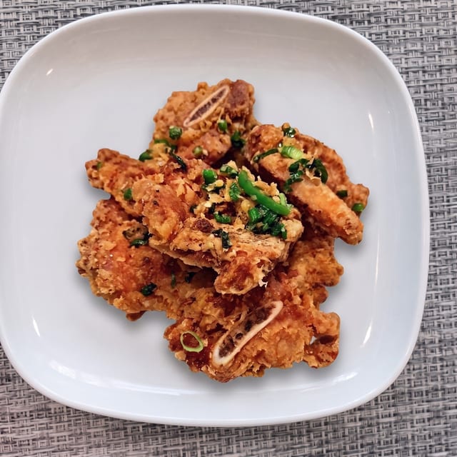 Spicy Salt & Pepper Pork Chop / 椒鹽肉排.