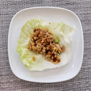 Minced Chicken Lettuce Wrap / 雞崧