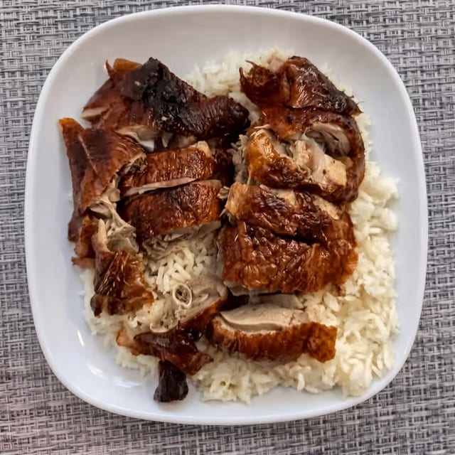 Roast Duck on Rice / 燒鴨販.