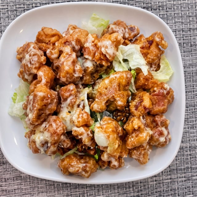 Honey Walnut Spare Rib / 炒拉合桃骨.