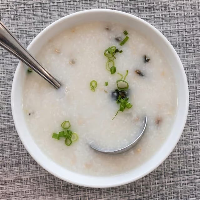 Congee with Roast Duck & Chicken / 雞鴨粥.