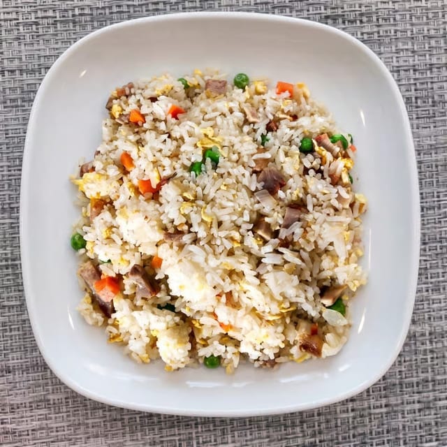 BBQ Pork Fried Rice / 叉燒炒飯.