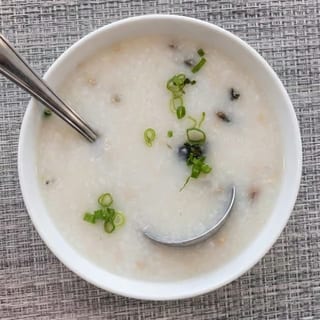 Congee with Roast Duck & Chicken / 雞鴨粥
