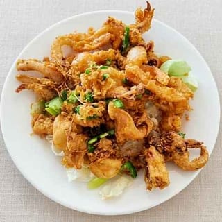 Squid with Spicy Salt / 椒鹽鮮魷