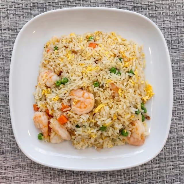 Shrimp Fried Rice / 蝦仁炒飯.